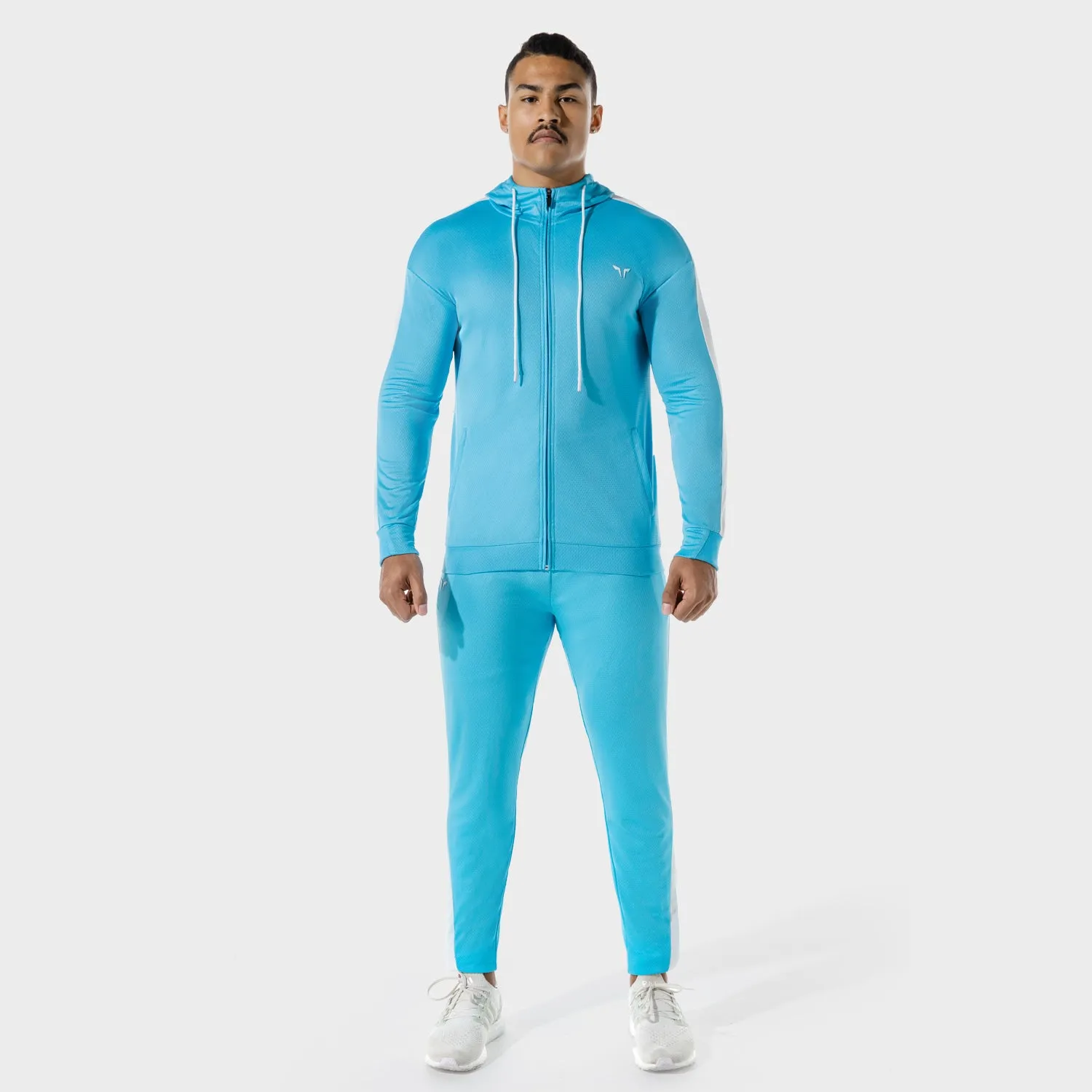 Hybrid Zip Up - Blue