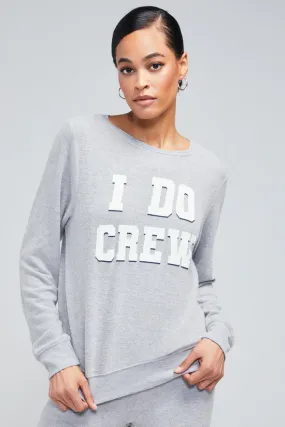 I DO CREW BAGGY BEACH JUMPER (ONLINE ONLY)
