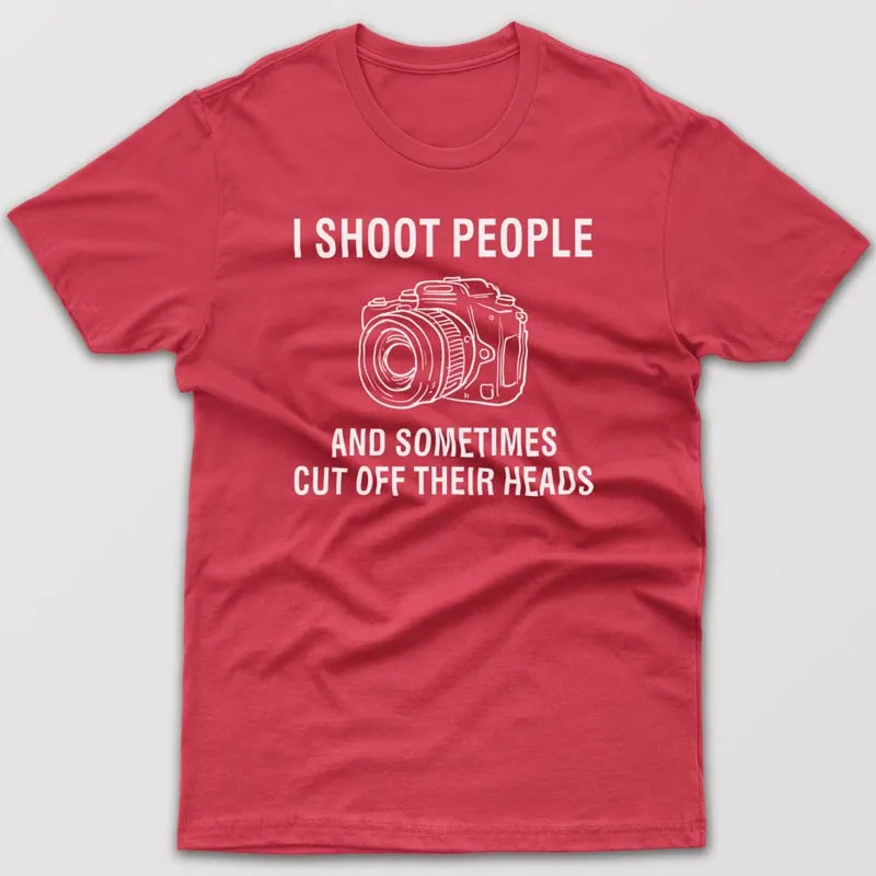 I shoot people - T-shirt