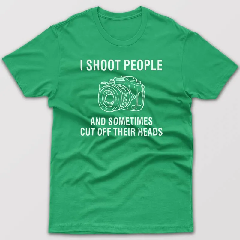 I shoot people - T-shirt