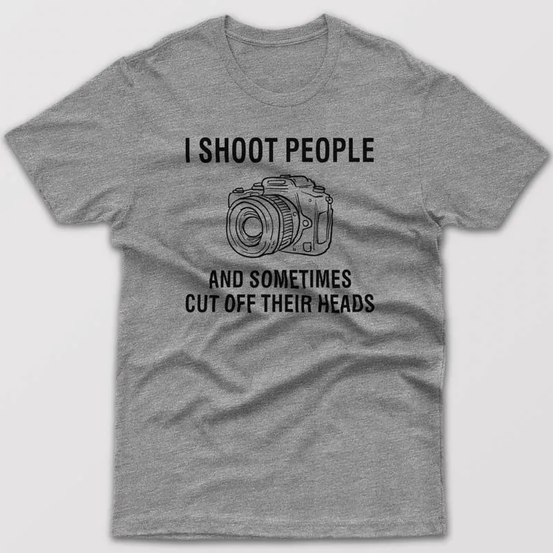 I shoot people - T-shirt
