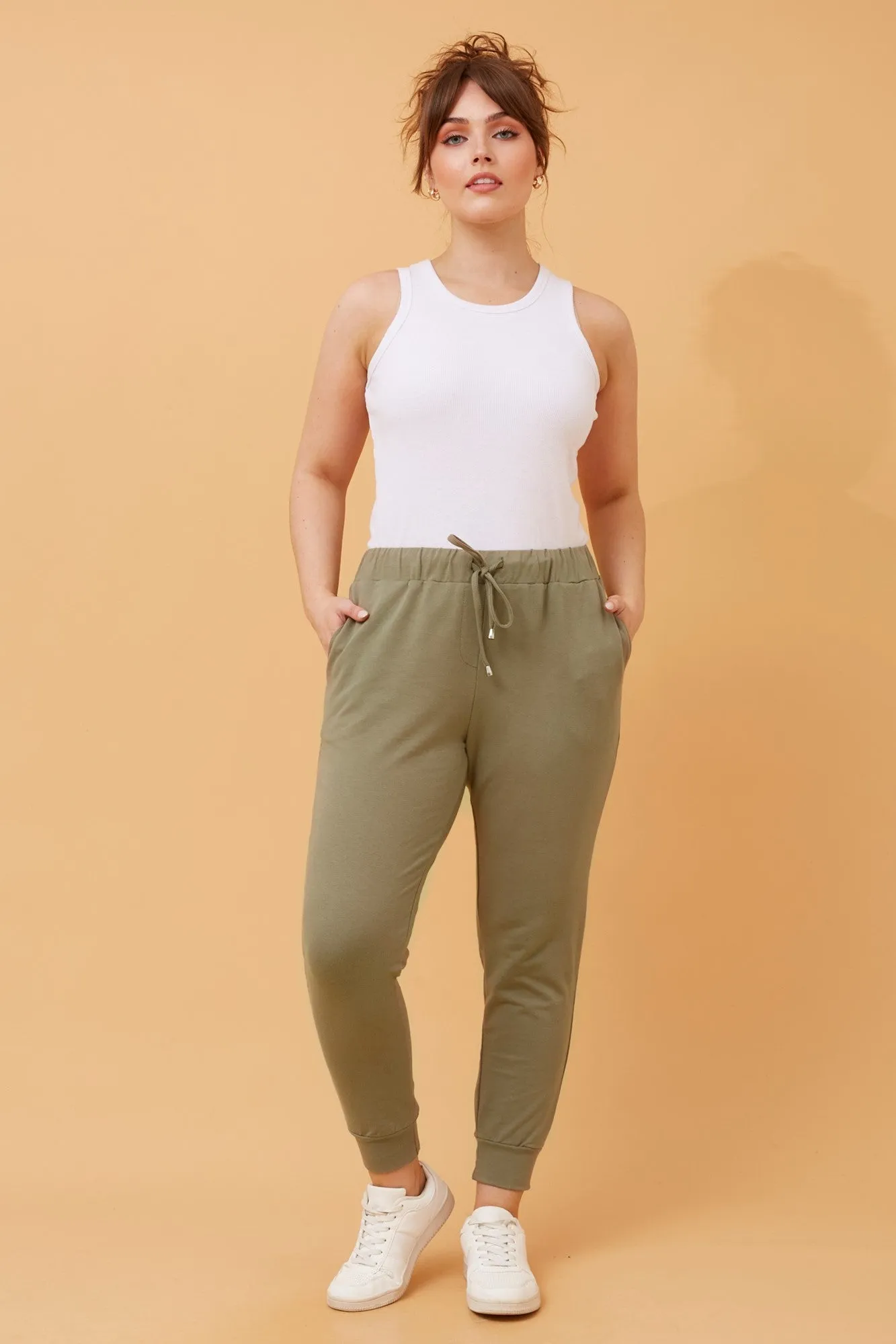 KENDALL FLEECE TRACK PANTS