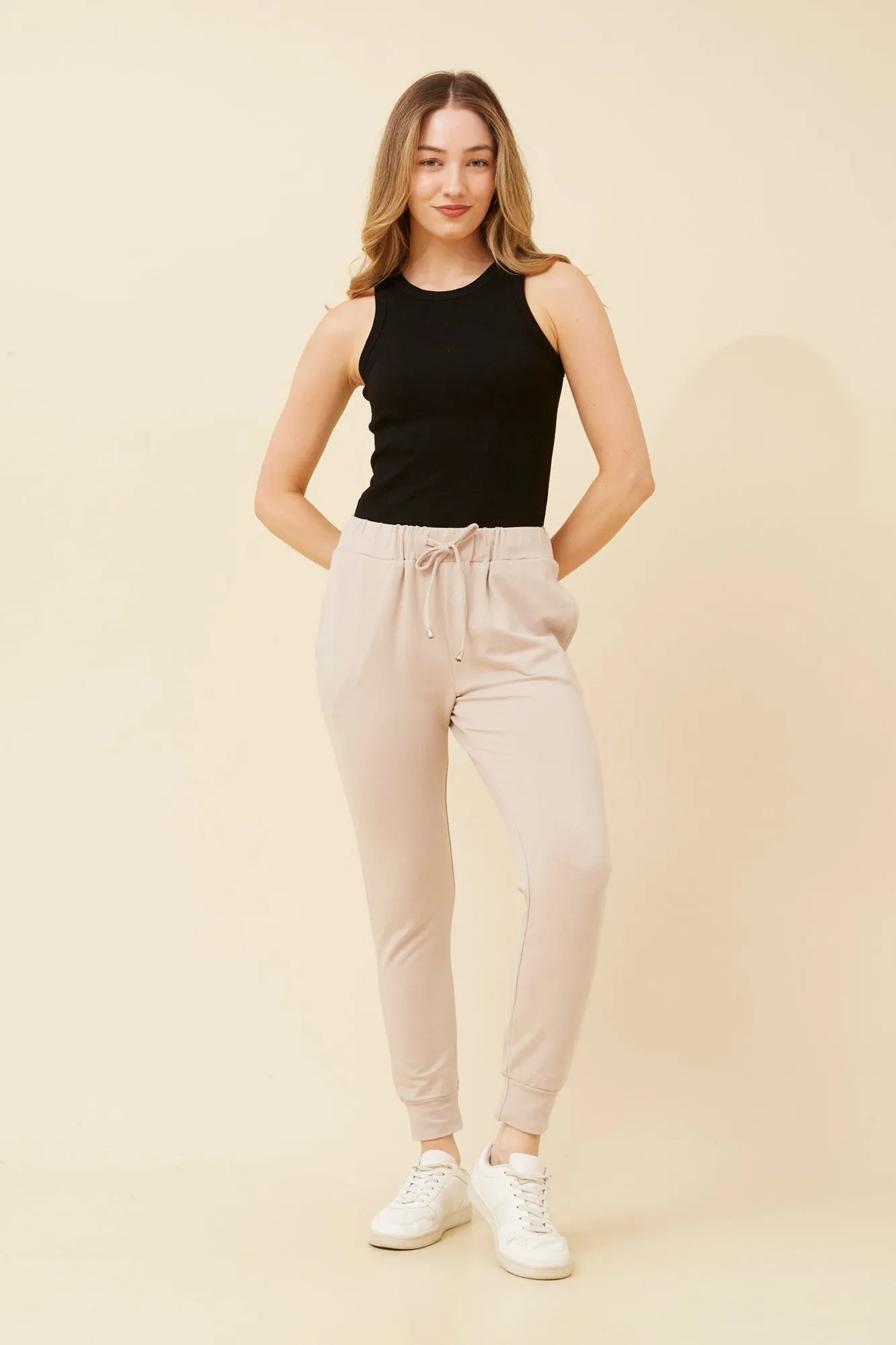 KENDALL FLEECE TRACK PANTS