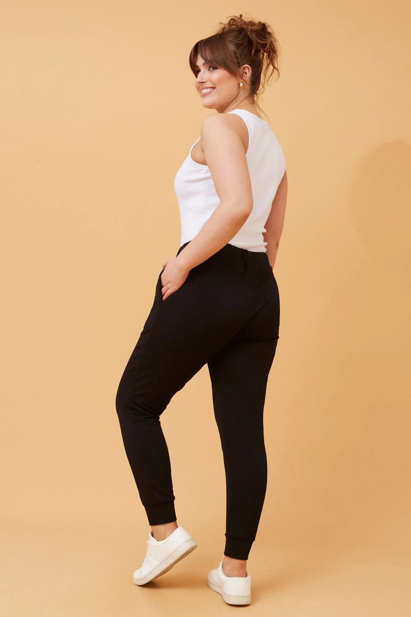 KENDALL FLEECE TRACK PANTS