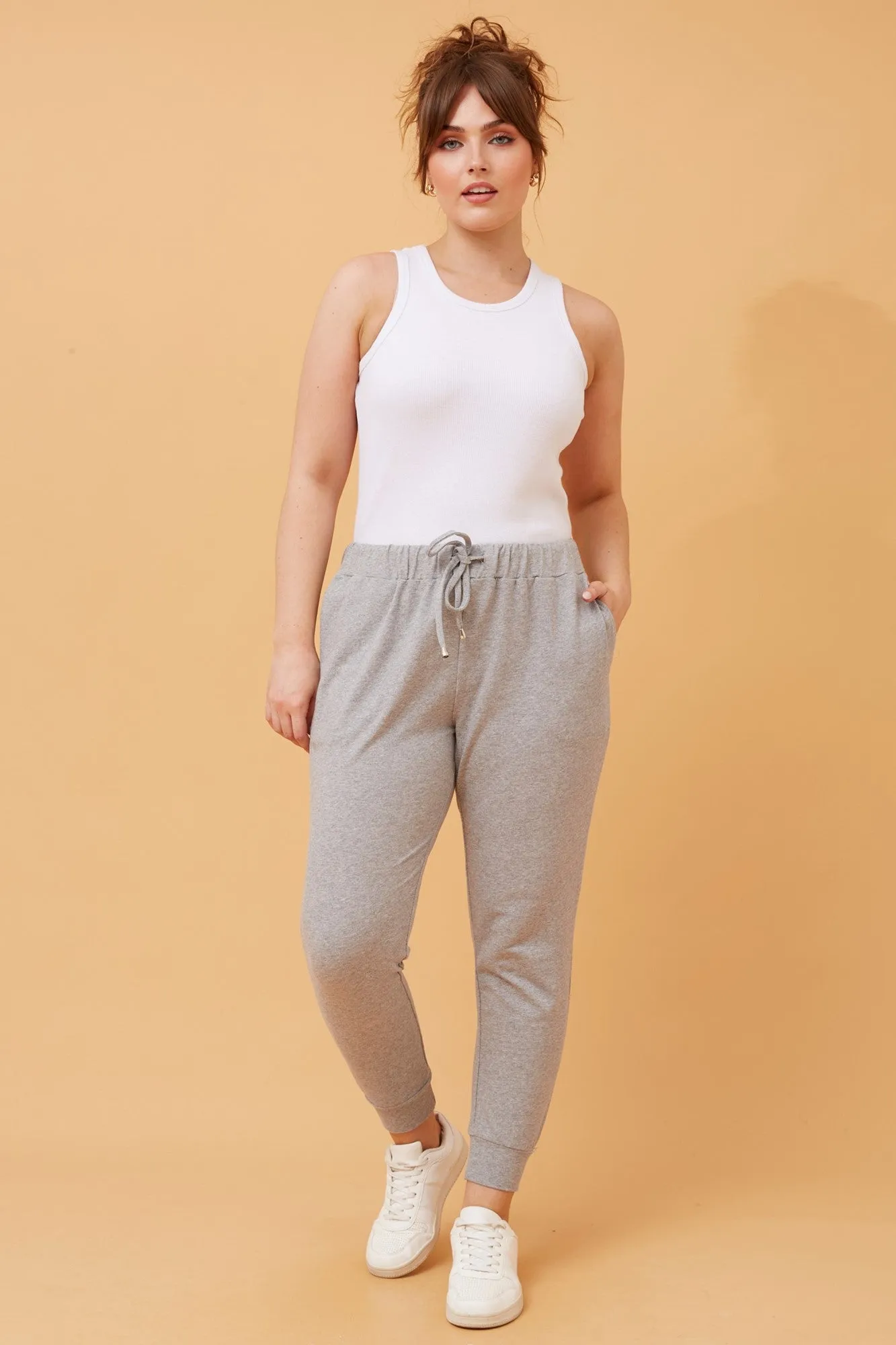 KENDALL FLEECE TRACK PANTS