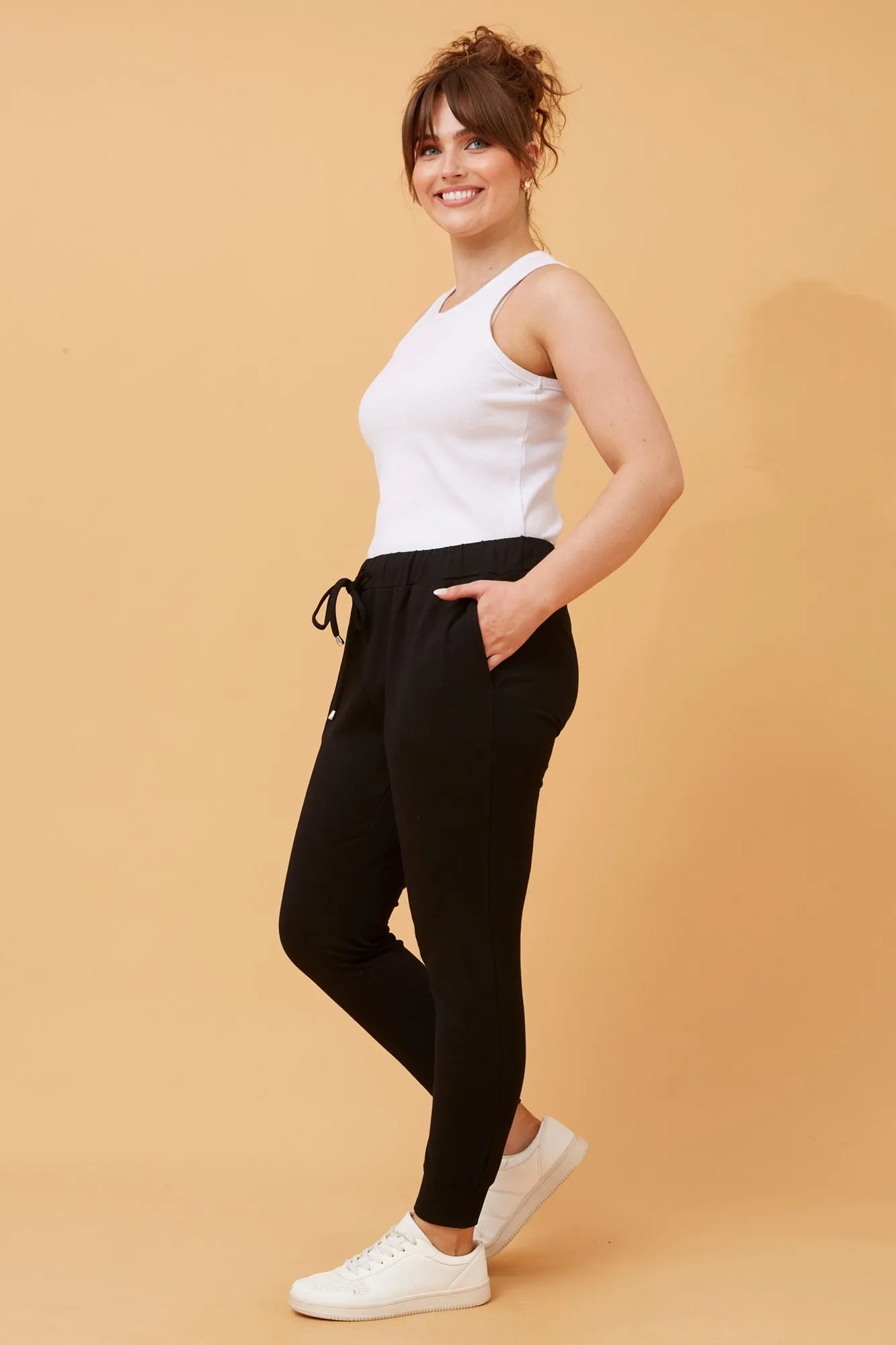 KENDALL FLEECE TRACK PANTS