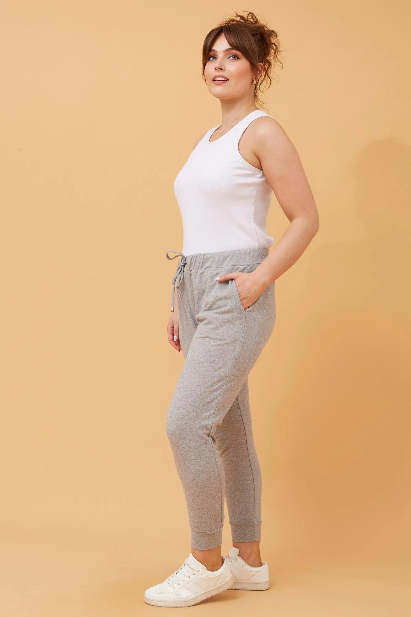 KENDALL FLEECE TRACK PANTS