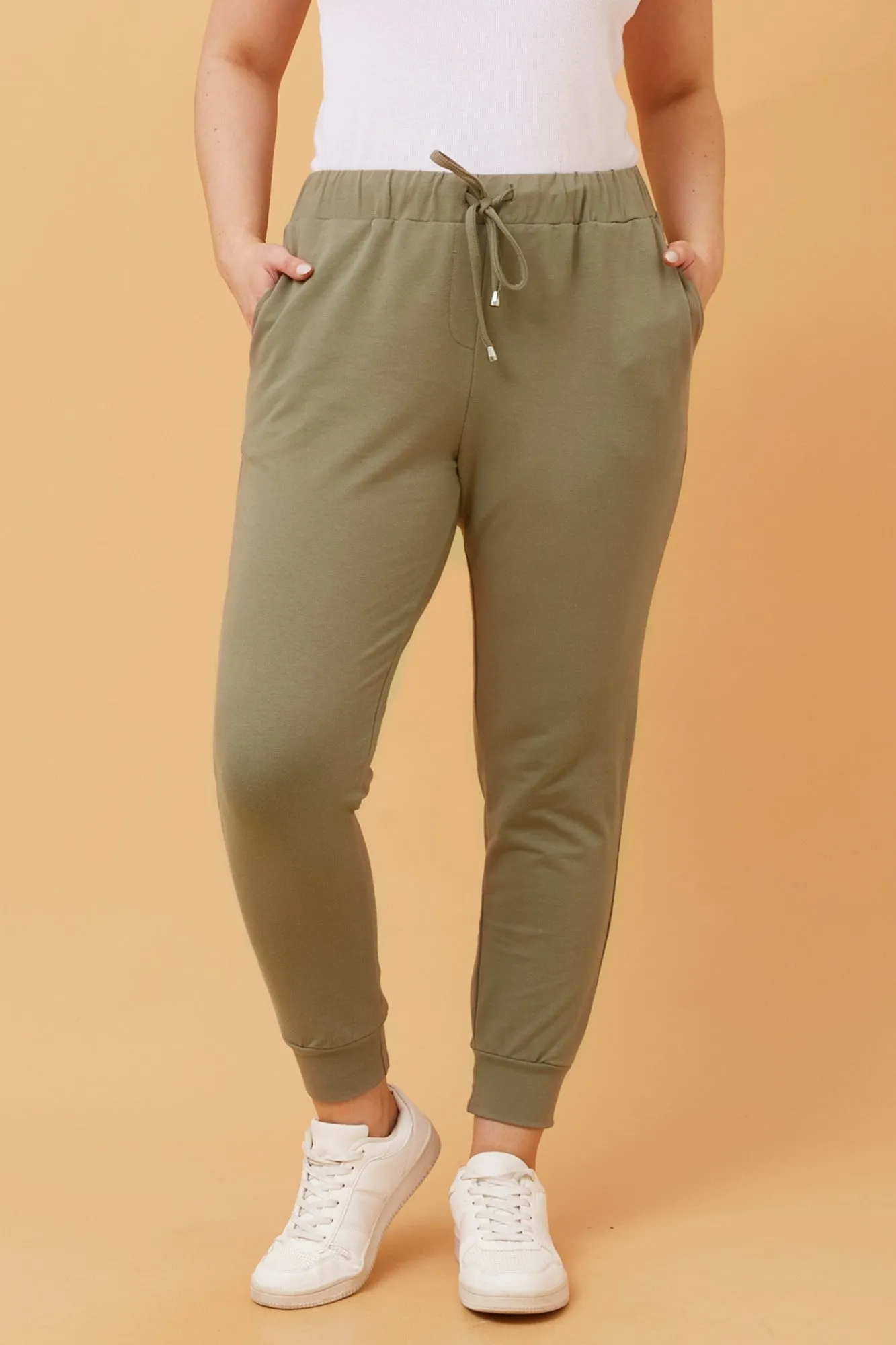 KENDALL FLEECE TRACK PANTS