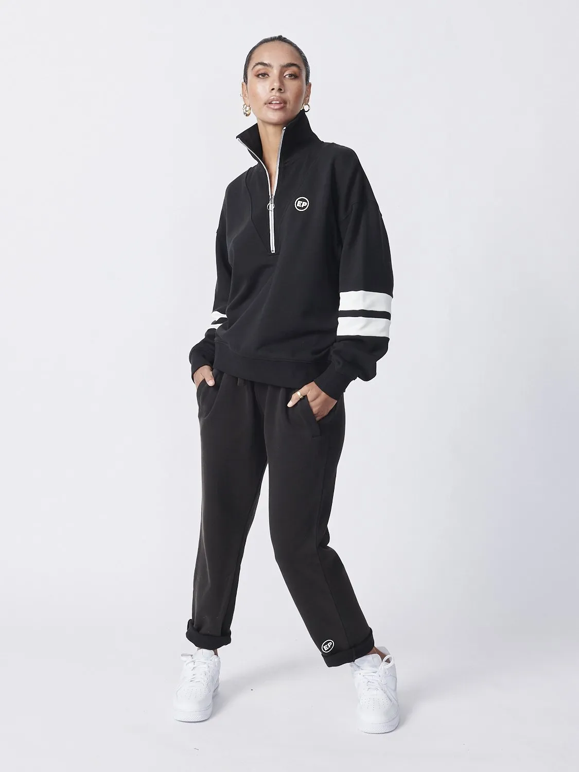 Kendall Sweatshirt - Black and White
