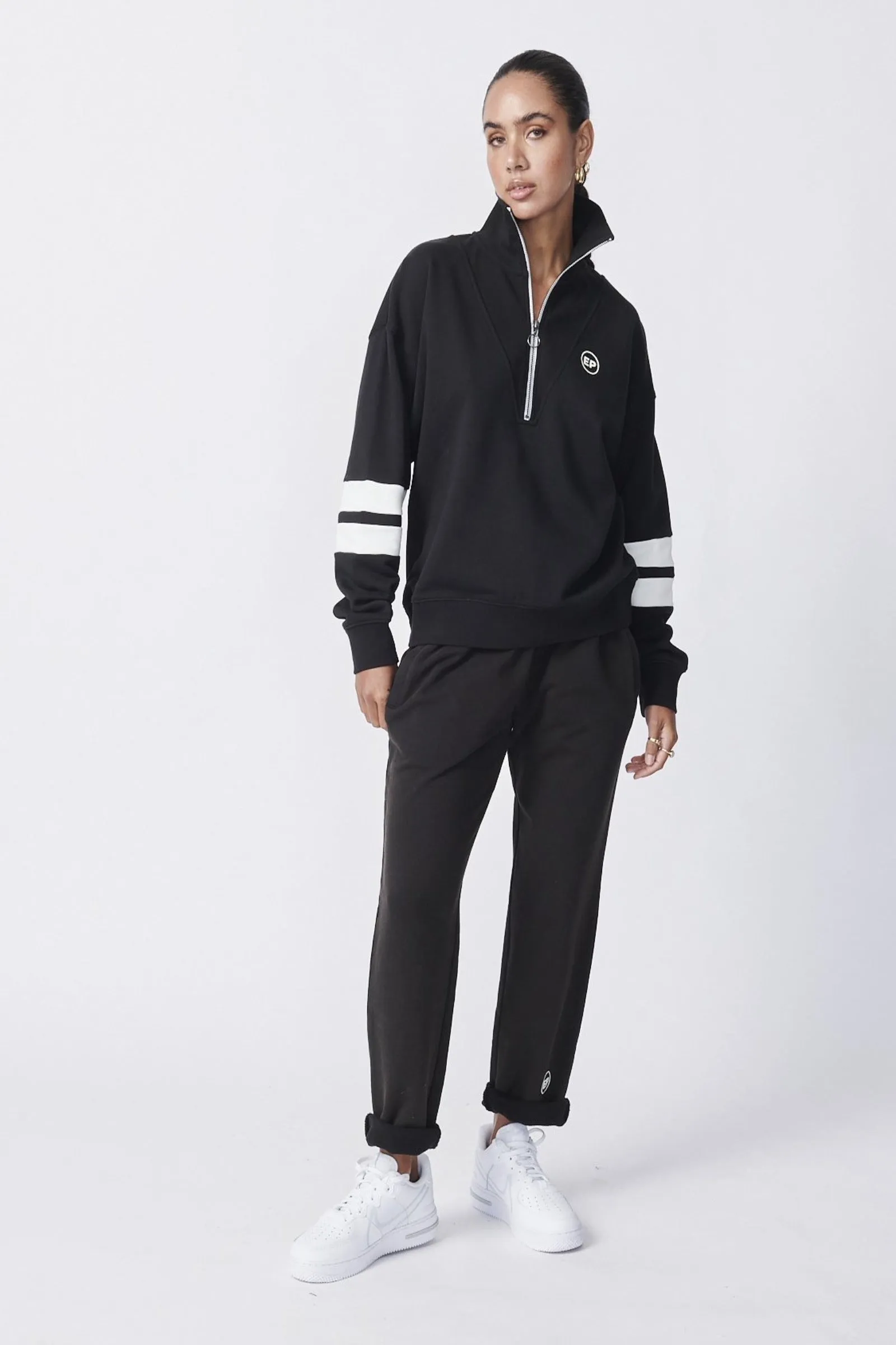 Kendall Sweatshirt - Black and White