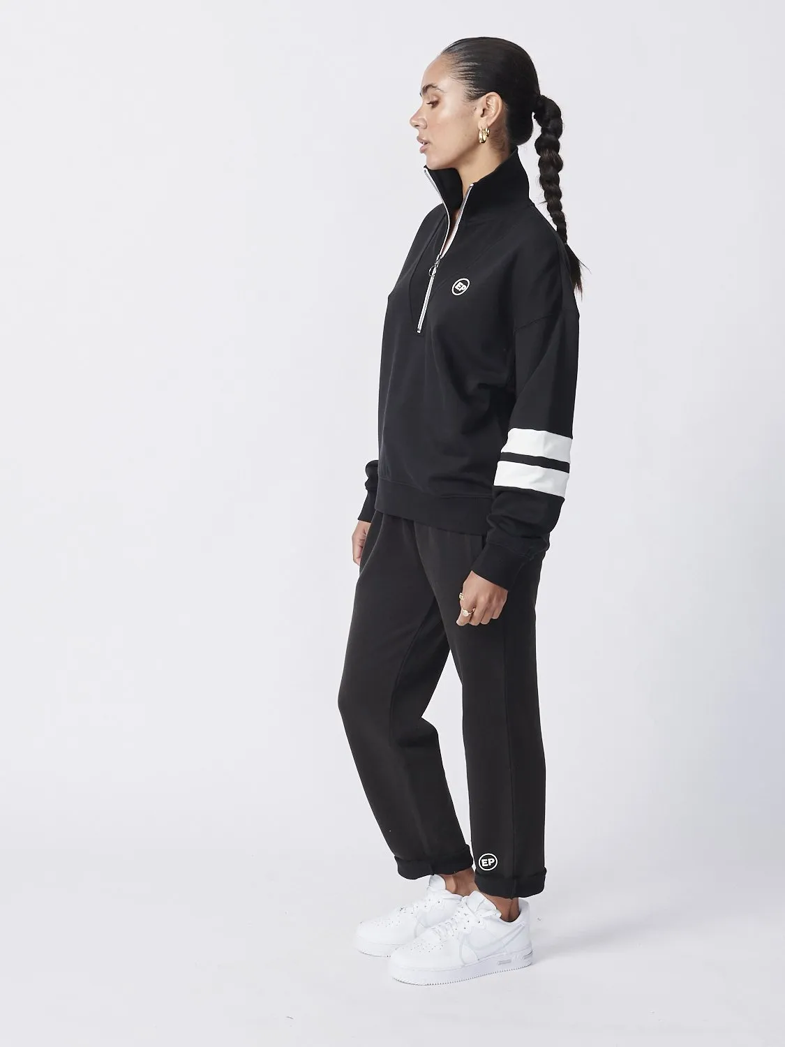 Kendall Sweatshirt - Black and White