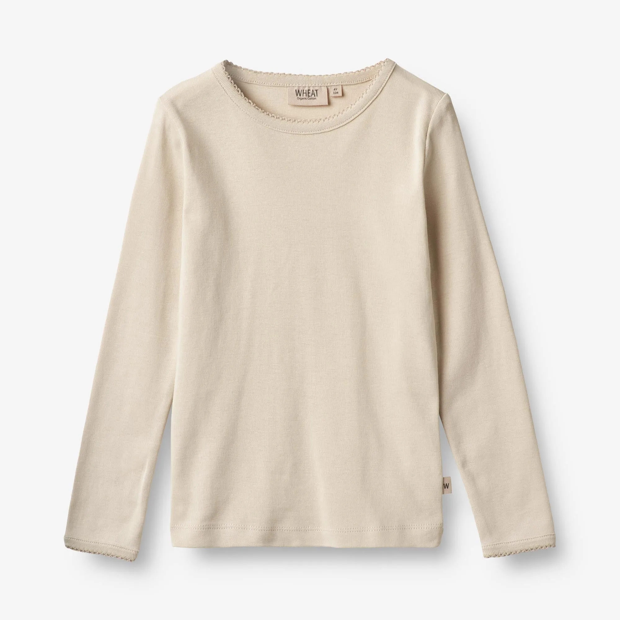 Langærmet Basis T-shirt Belis - offwhite