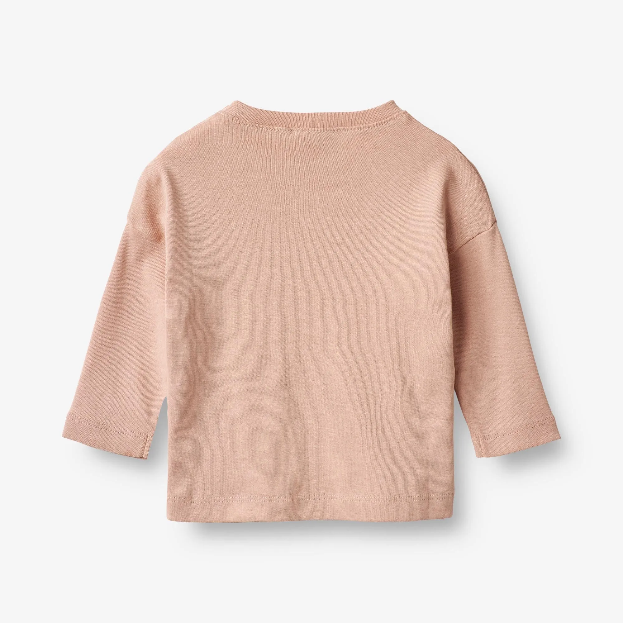 Langærmet T-Shirt | Baby - pink sand
