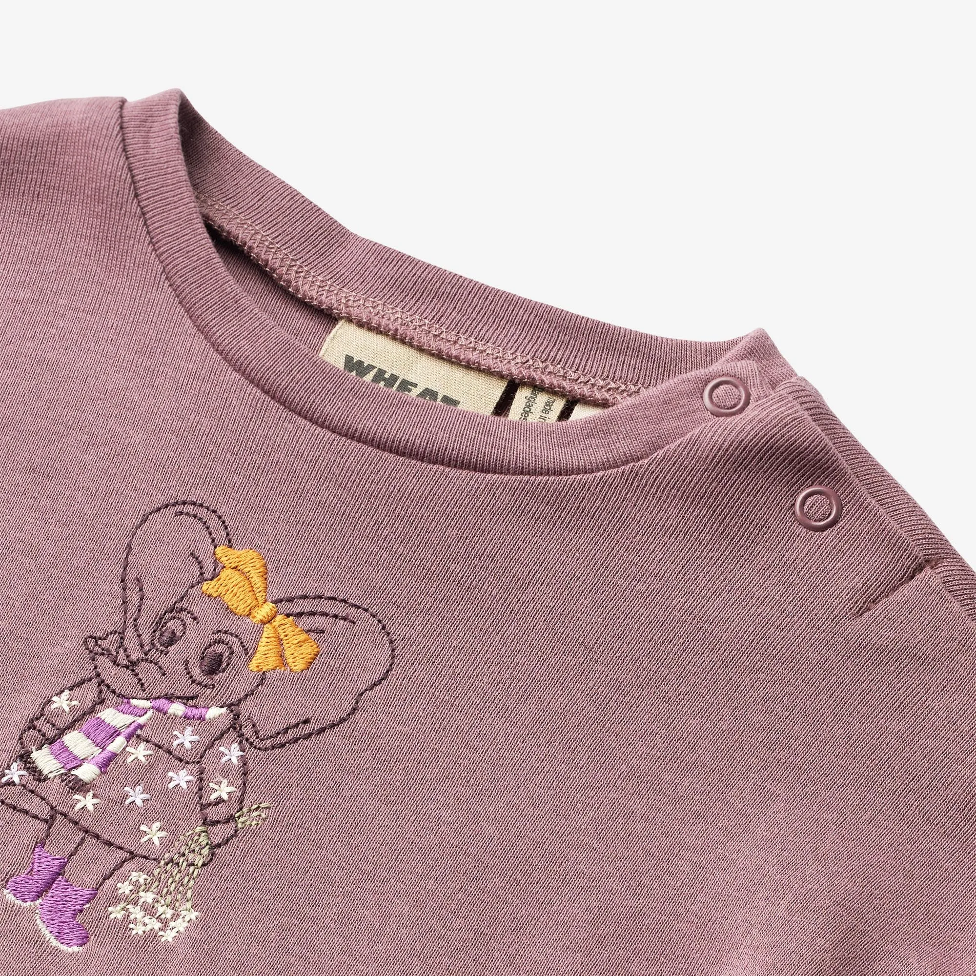 Langærmet T-Shirt Katrine - lavender dawn
