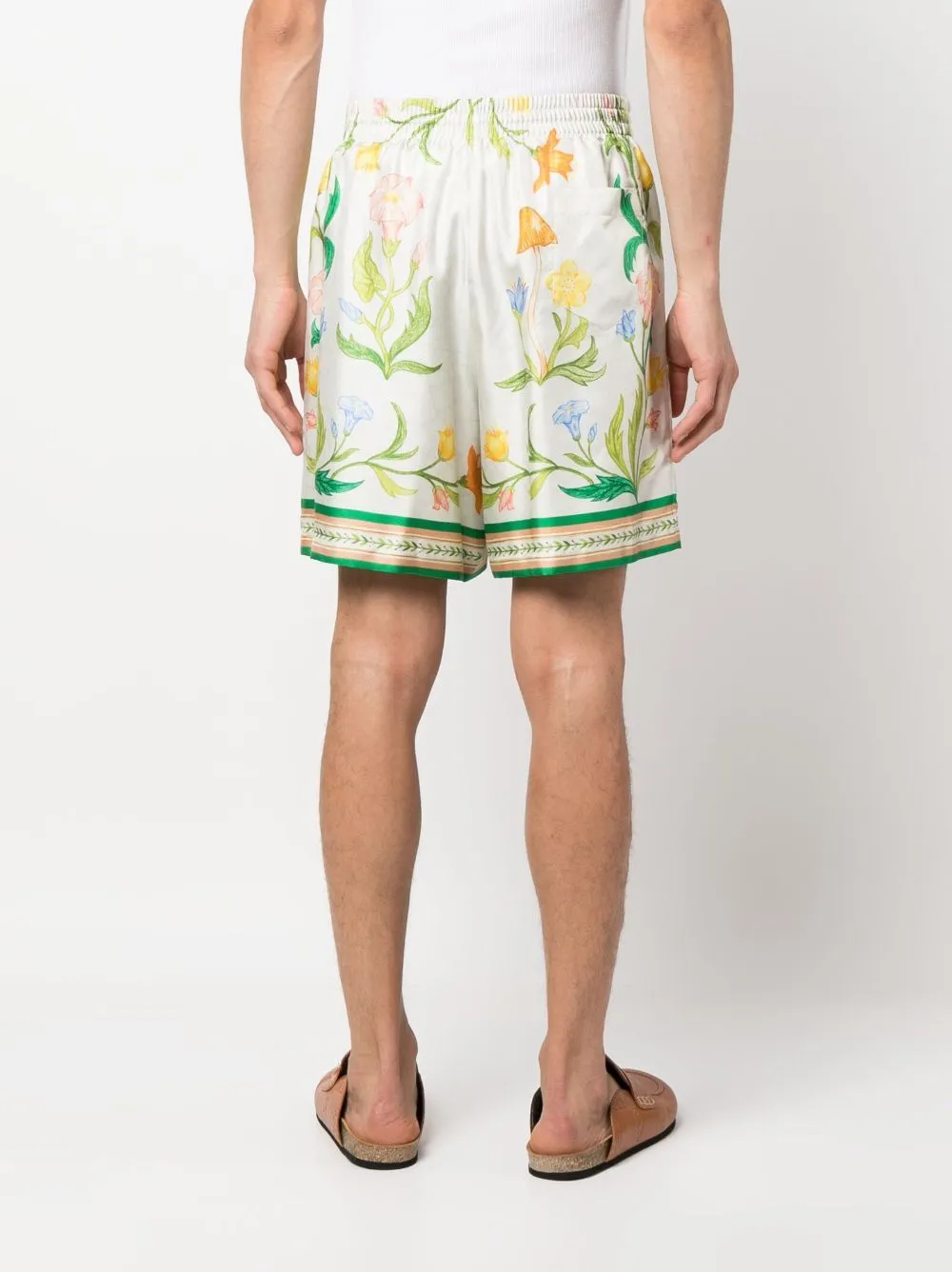 L'Arche de Fleurie silk shorts