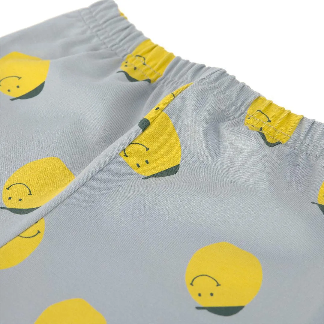 Lassig Leggings Jersey GOTS - Light Blue