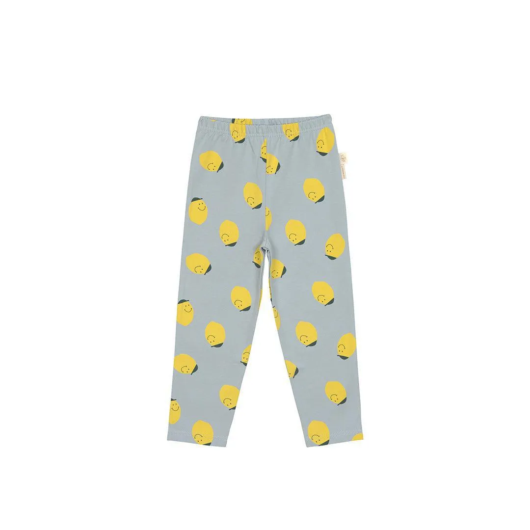 Lassig Leggings Jersey GOTS - Light Blue