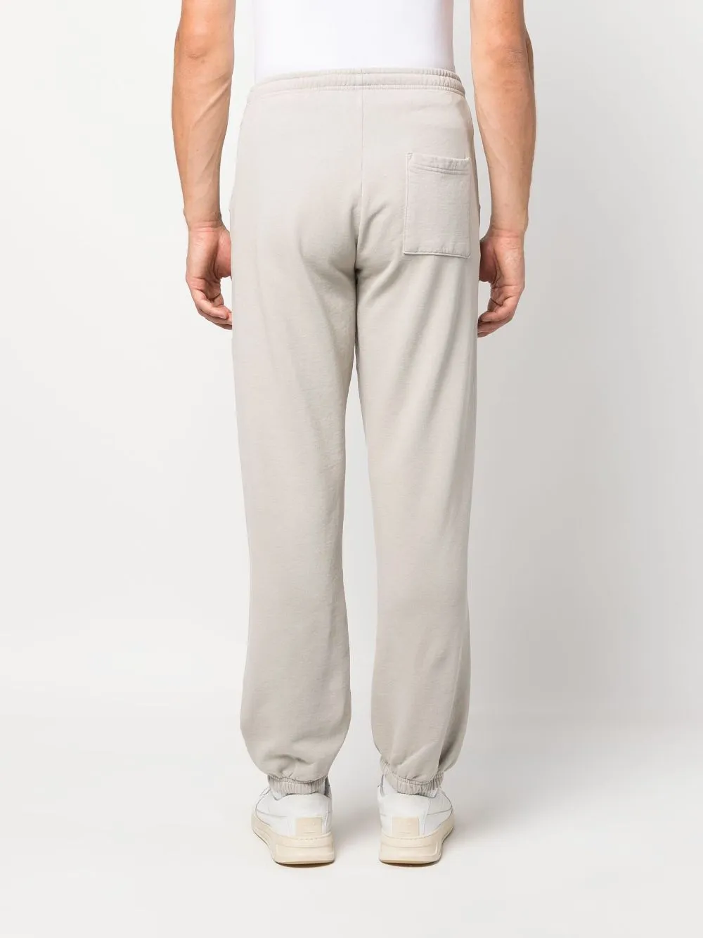 logo-print cotton track trousers