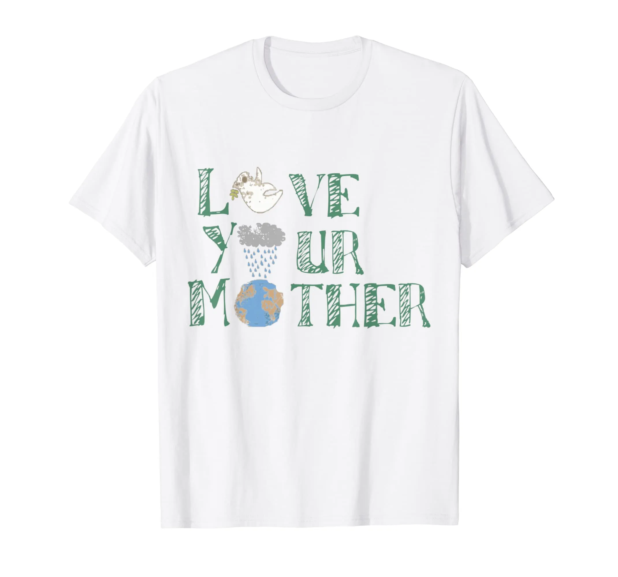 Love Your Mother T-shirt Mother Earth Day Art Tee