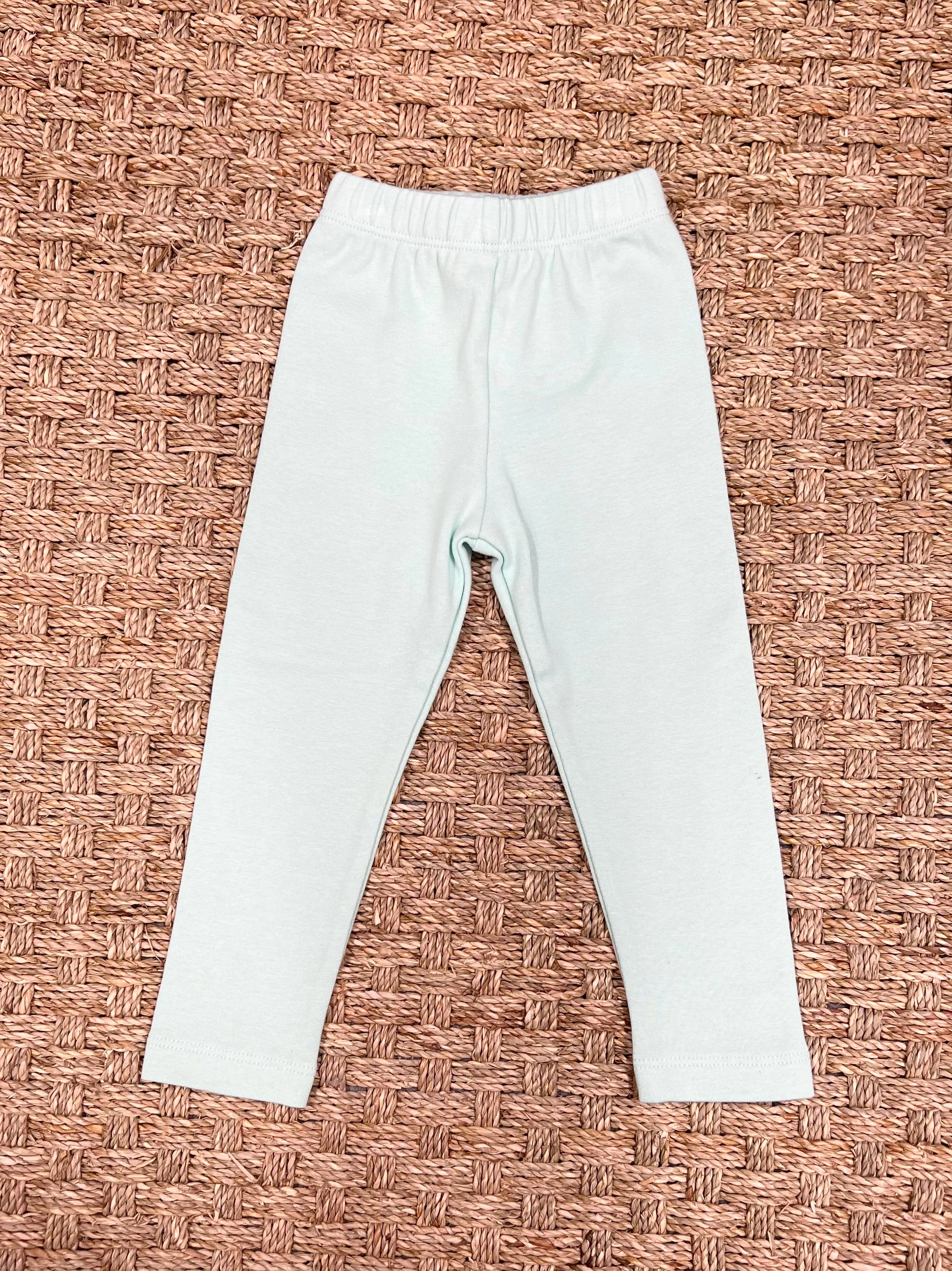 Luigi Leggings, Light Jade