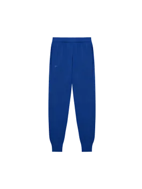 Mens DNA Regenerative Merino Wool Track Pants—earth blue