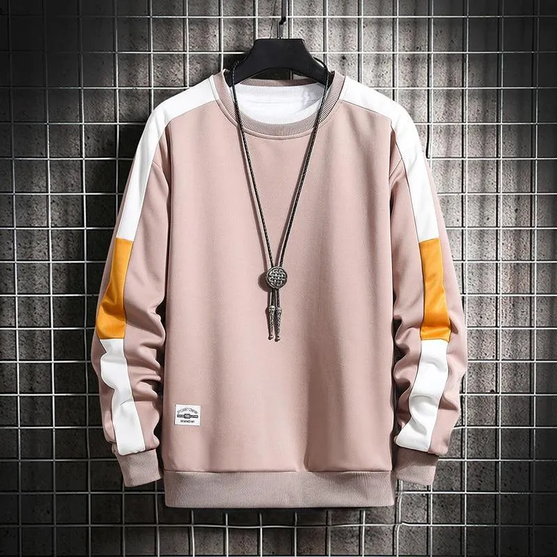 Men's Spring O-neck Light Weight Sweatshirts