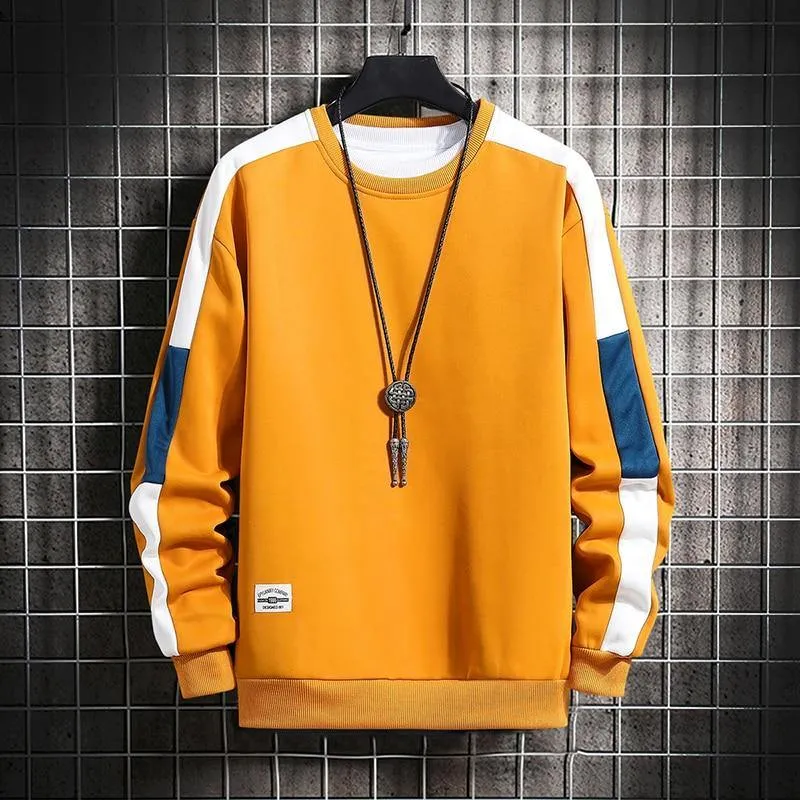 Men's Spring O-neck Light Weight Sweatshirts