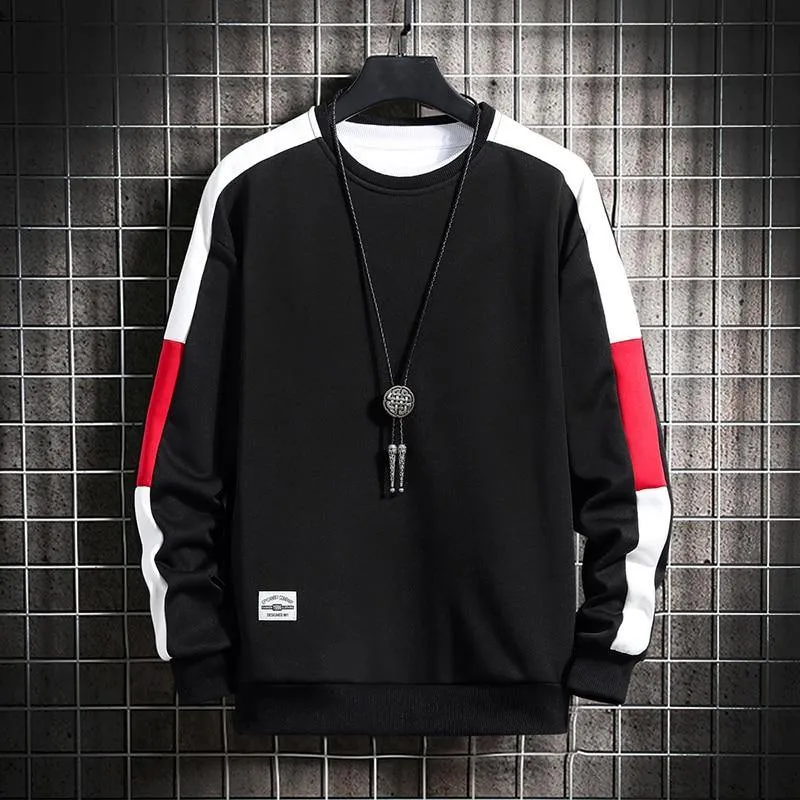 Men's Spring O-neck Light Weight Sweatshirts