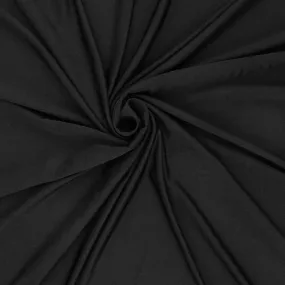 Micro Stretch Jersey - Black Yardage