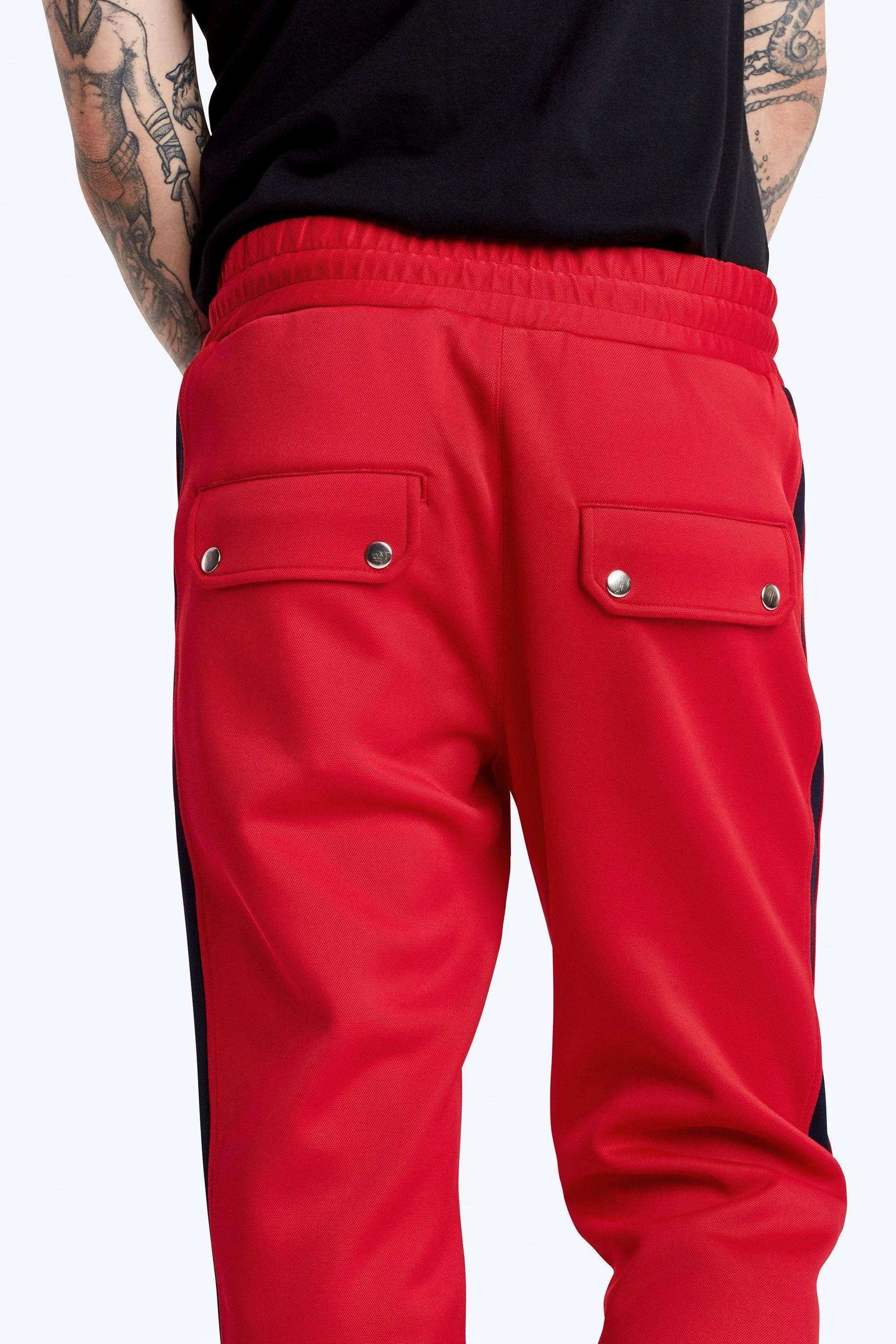Nadya Track Pant - Red