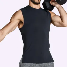 Nike - Dri-FIT Men's Training Tank - Black/Dark Grey