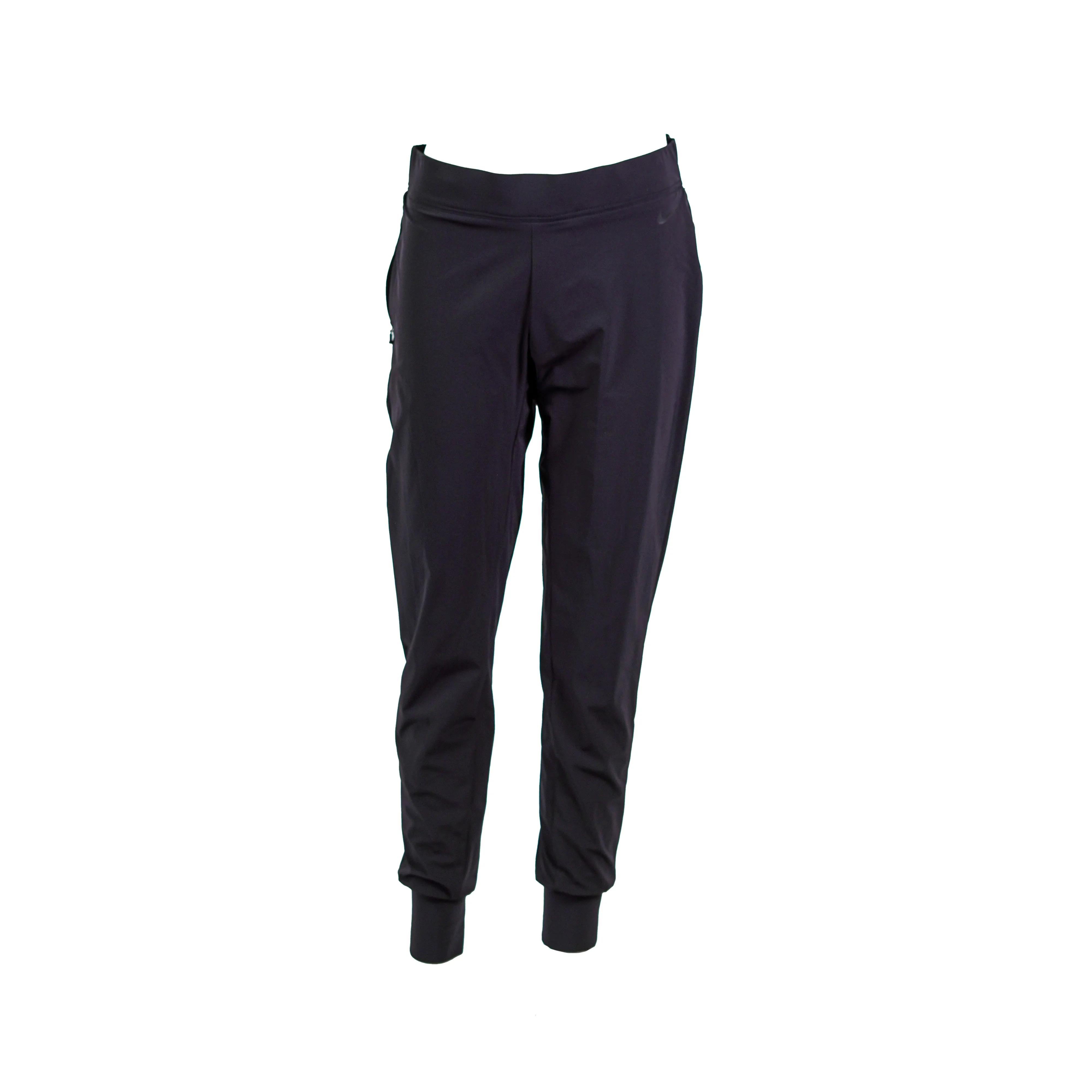 Nike Women's Dri Fit Woven Bliss Skinny Active Jogger Pants Black Size Small