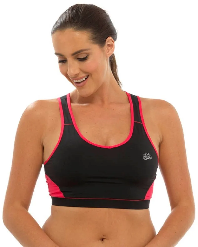 OCTAVE Ladies Sport Fitness Crop Top Set - Perfect For Yoga / Gym / Workouts