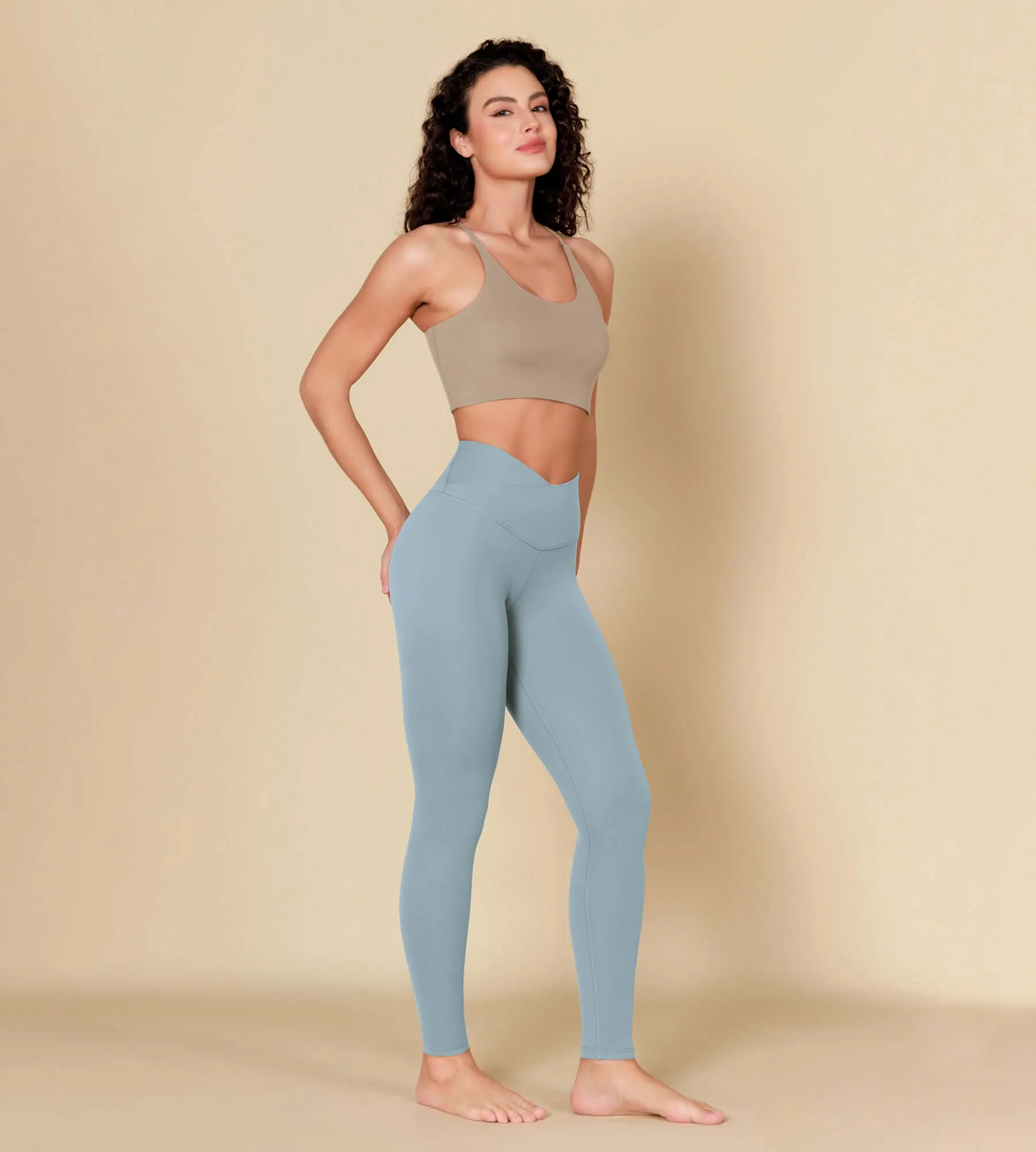 ODCLOUD 28" Crossover Leggings with Back Pocket