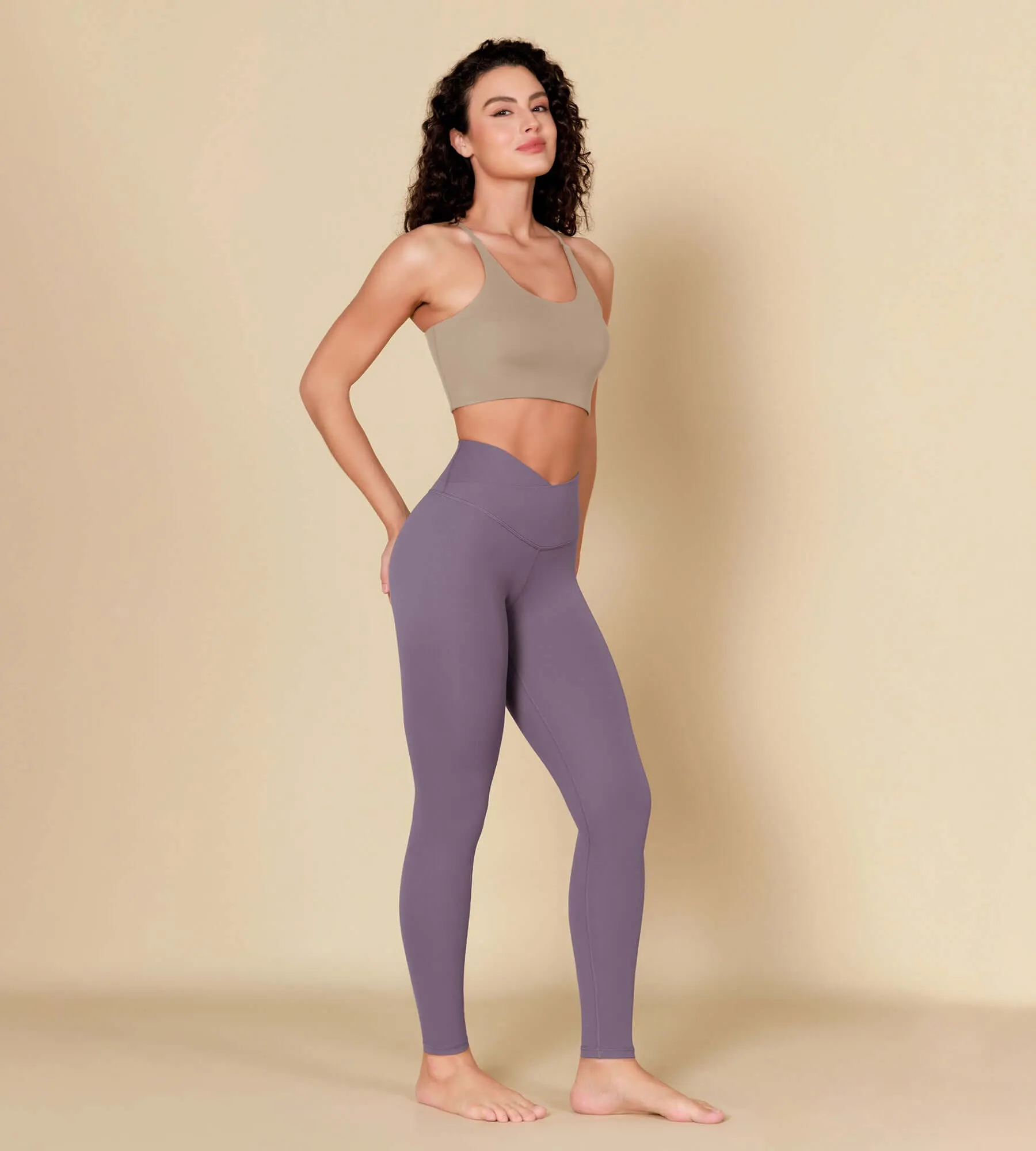 ODCLOUD 28" Crossover Leggings with Back Pocket