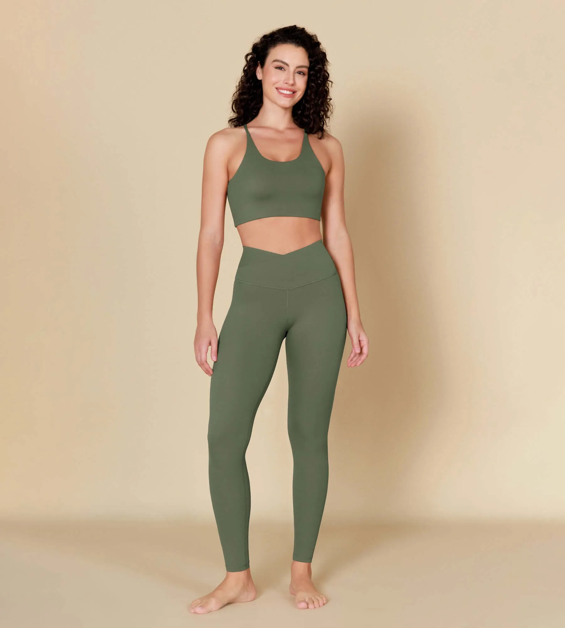 ODCLOUD 28" Crossover Leggings with Back Pocket
