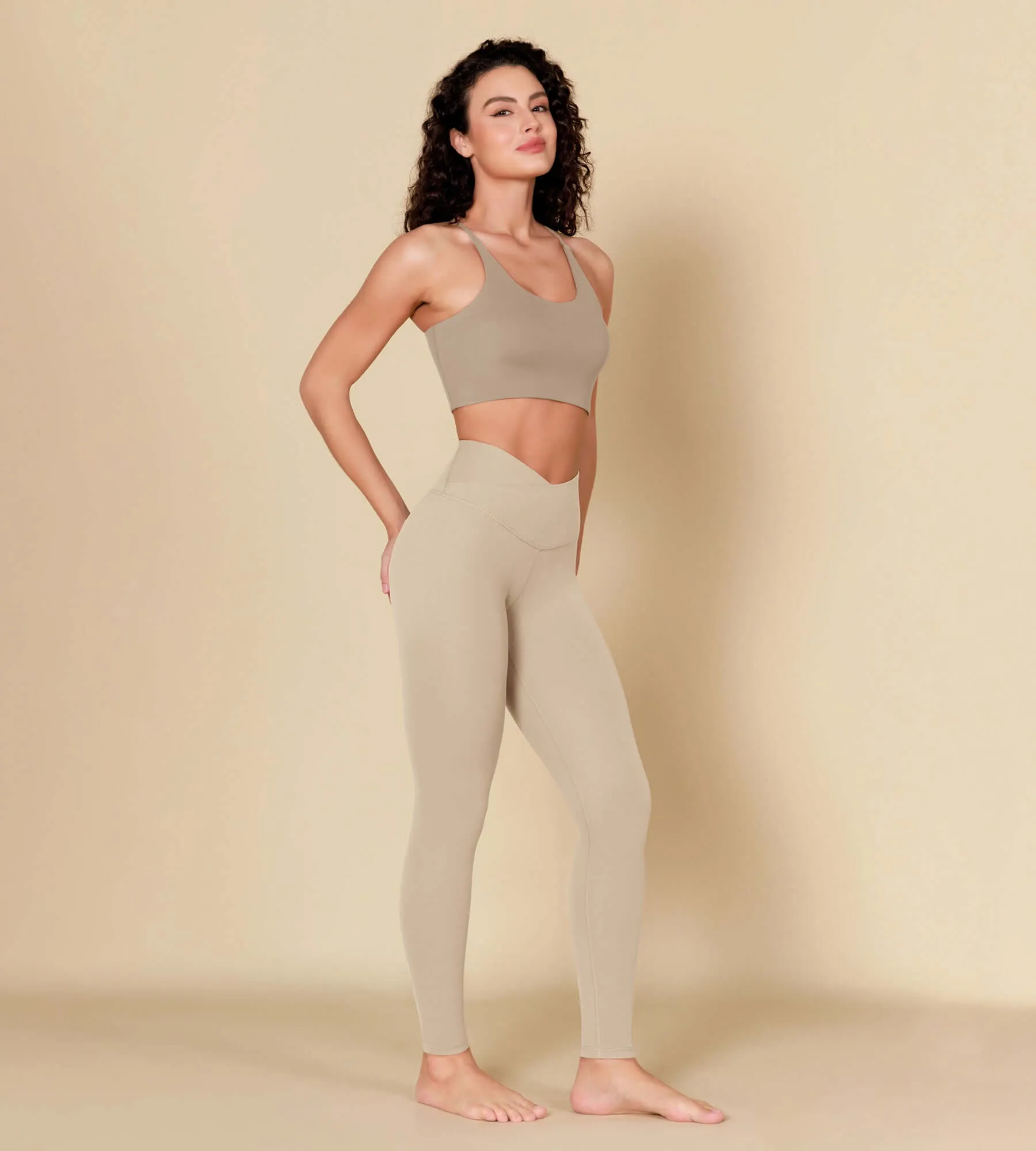 ODCLOUD 28" Crossover Leggings with Back Pocket