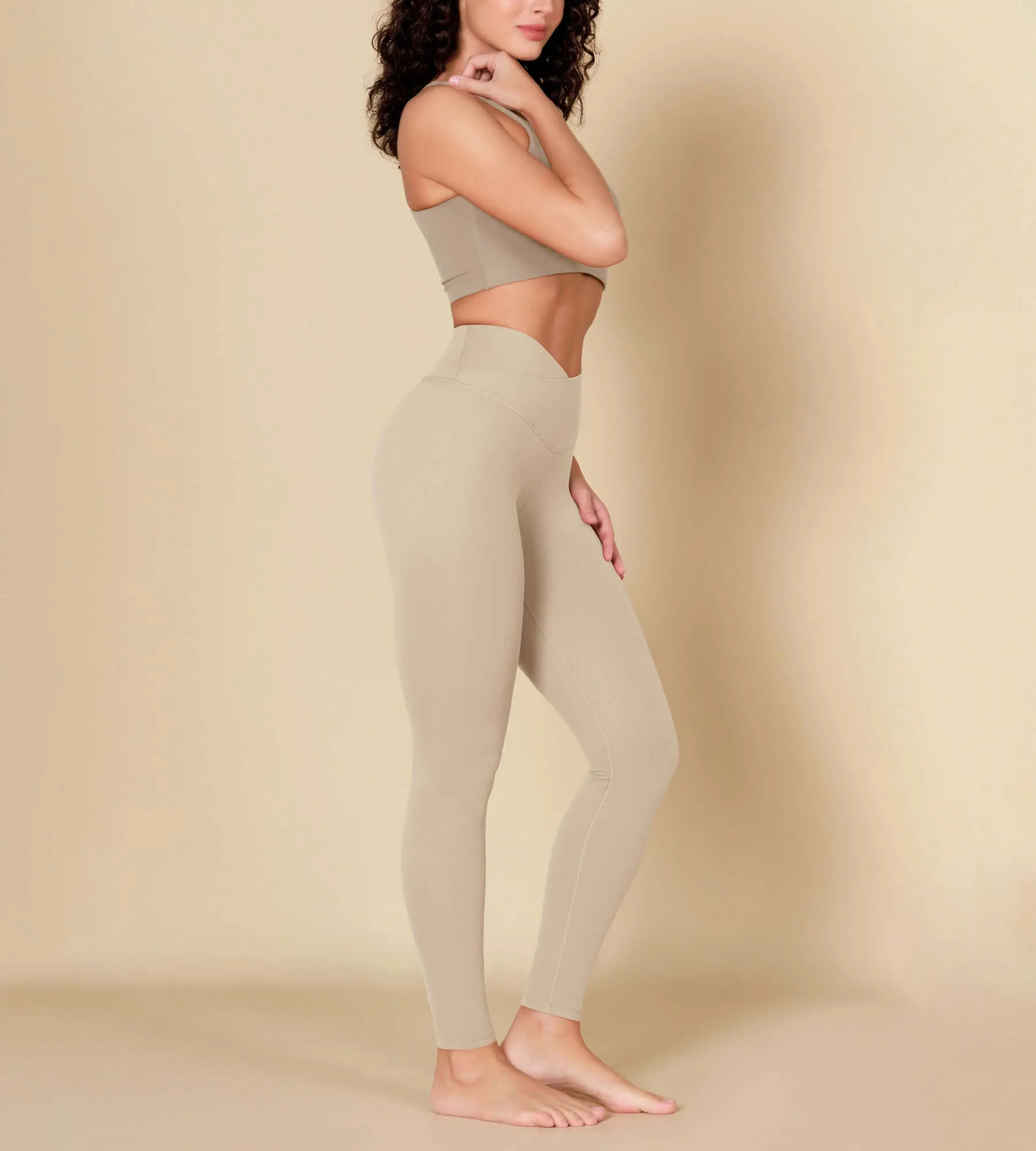 ODCLOUD 28" Crossover Leggings with Back Pocket