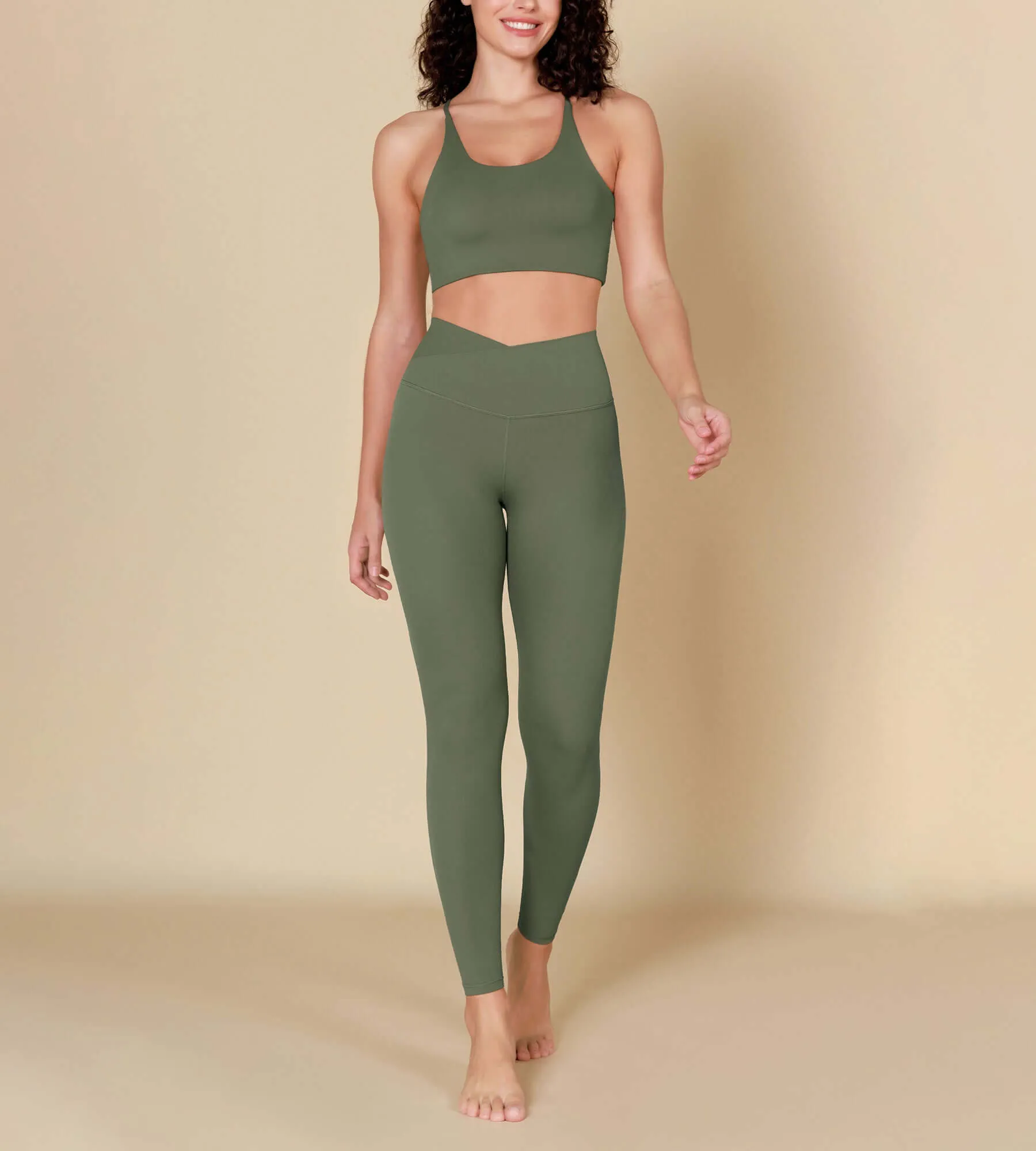 ODCLOUD 28" Crossover Leggings with Back Pocket