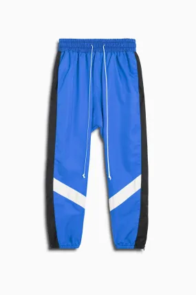 parachute track pant ii / cobalt   black   ivory
