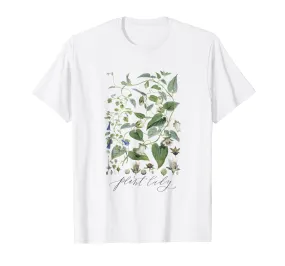 Plant Lady Botanical T-Shirt Gardening Gift Mom Mama Mother