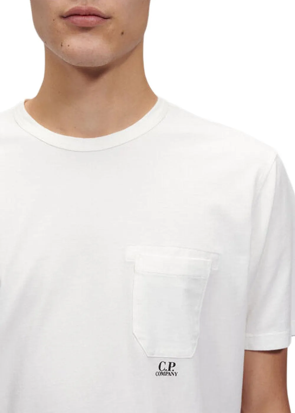 Pocket Tee - Gauze White