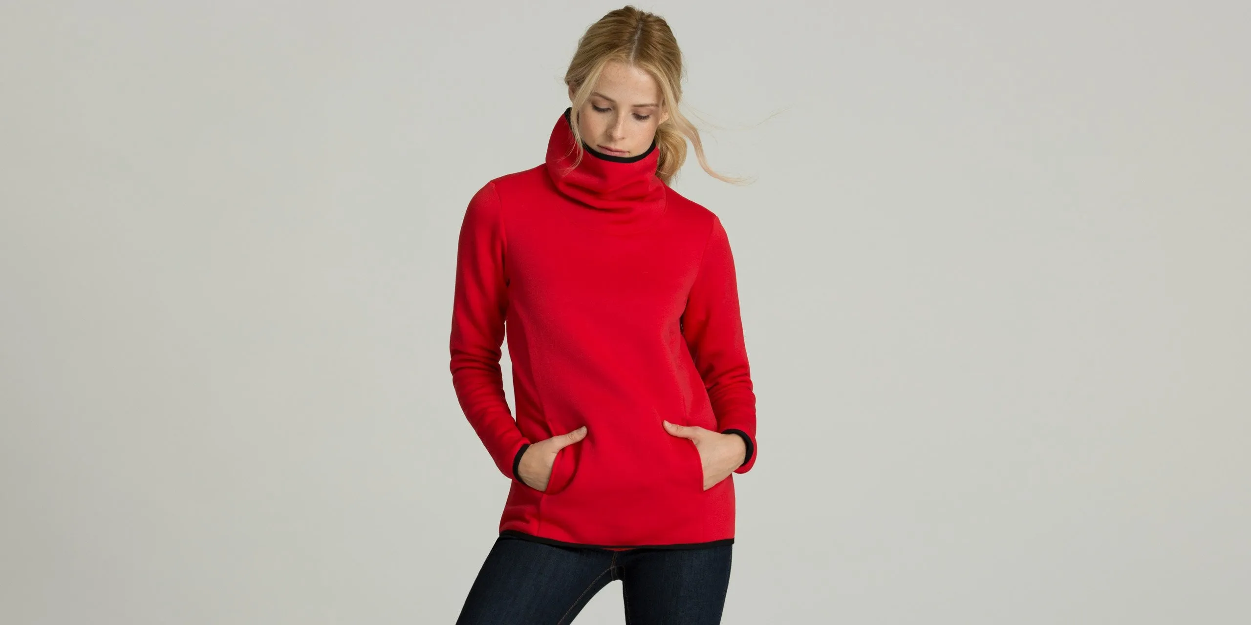 Polartec® Cowl Pullover