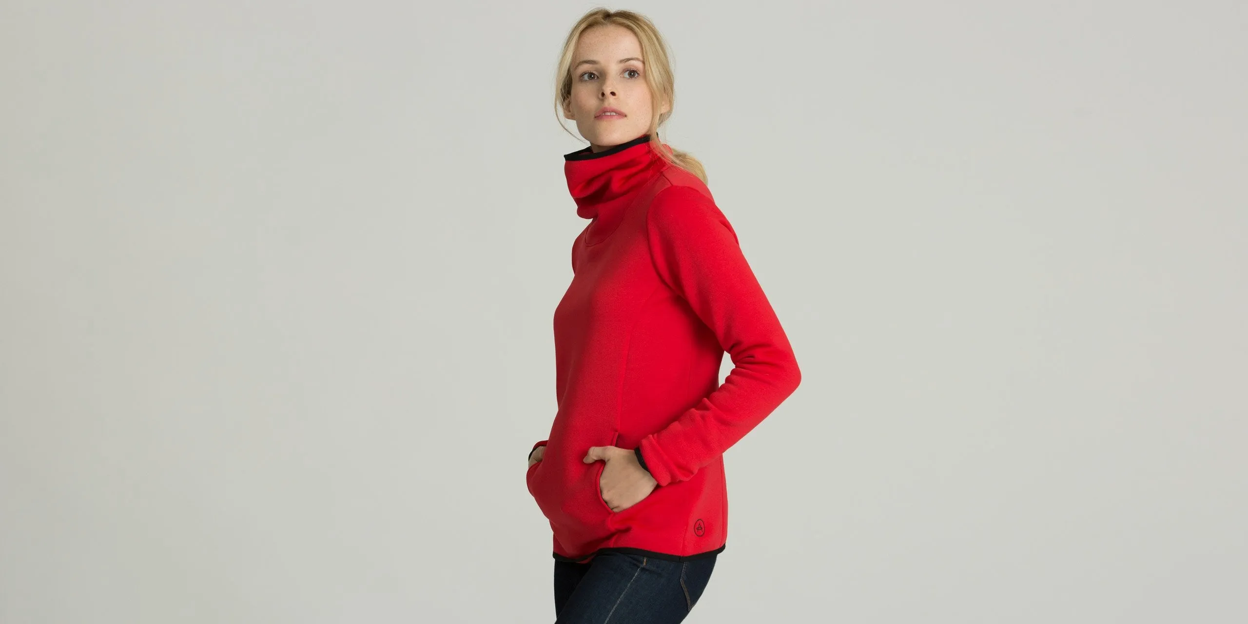 Polartec® Cowl Pullover