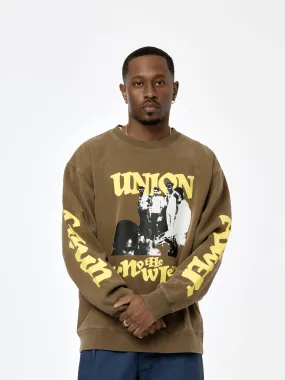 Power & Unity Crewneck (Dark Earth)