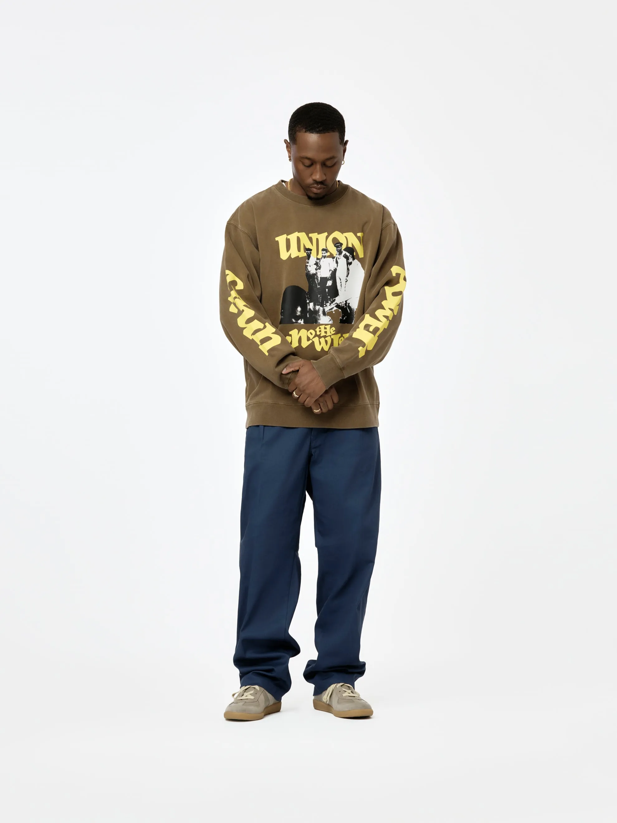 Power & Unity Crewneck (Dark Earth)