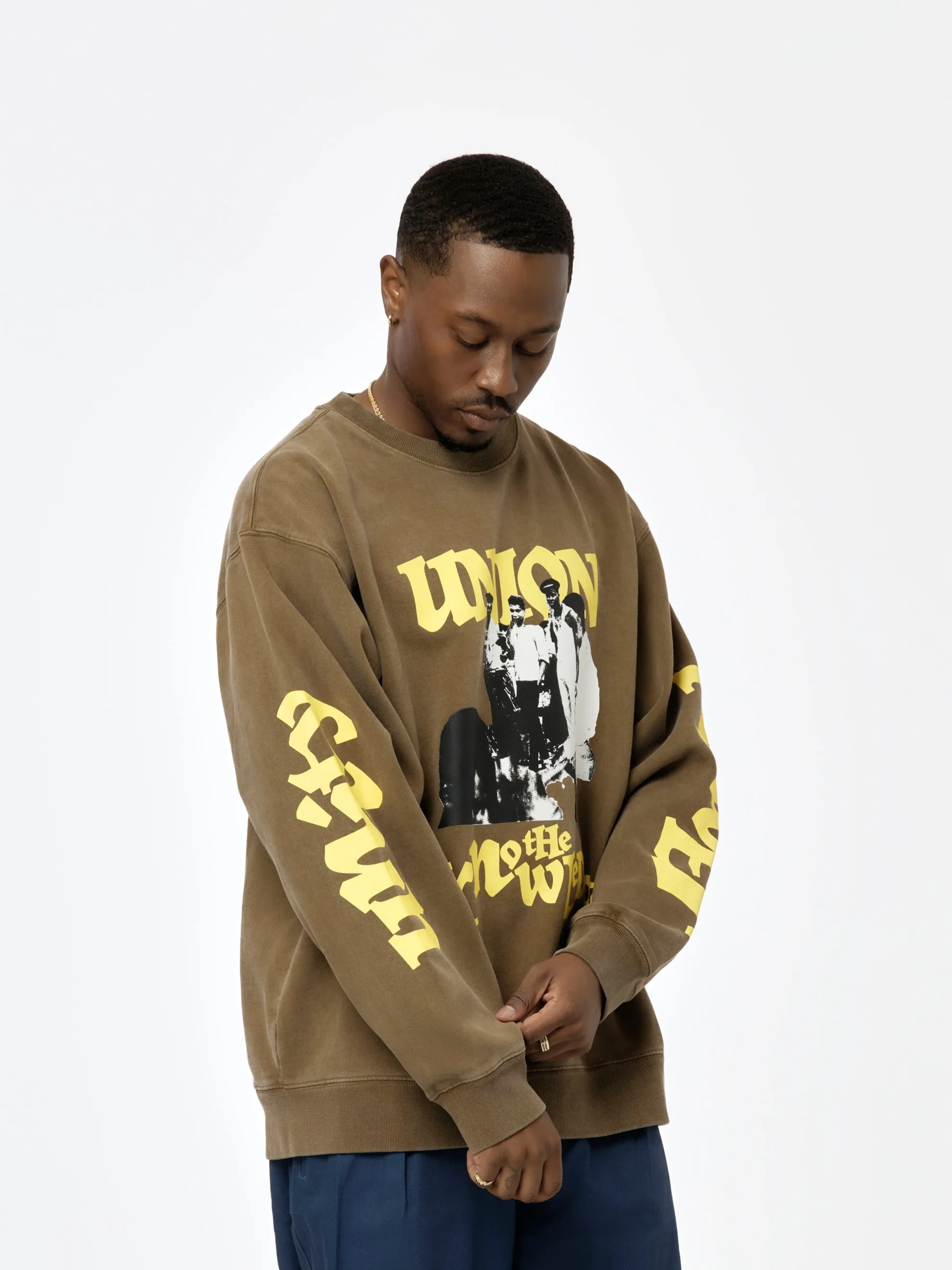 Power & Unity Crewneck (Dark Earth)