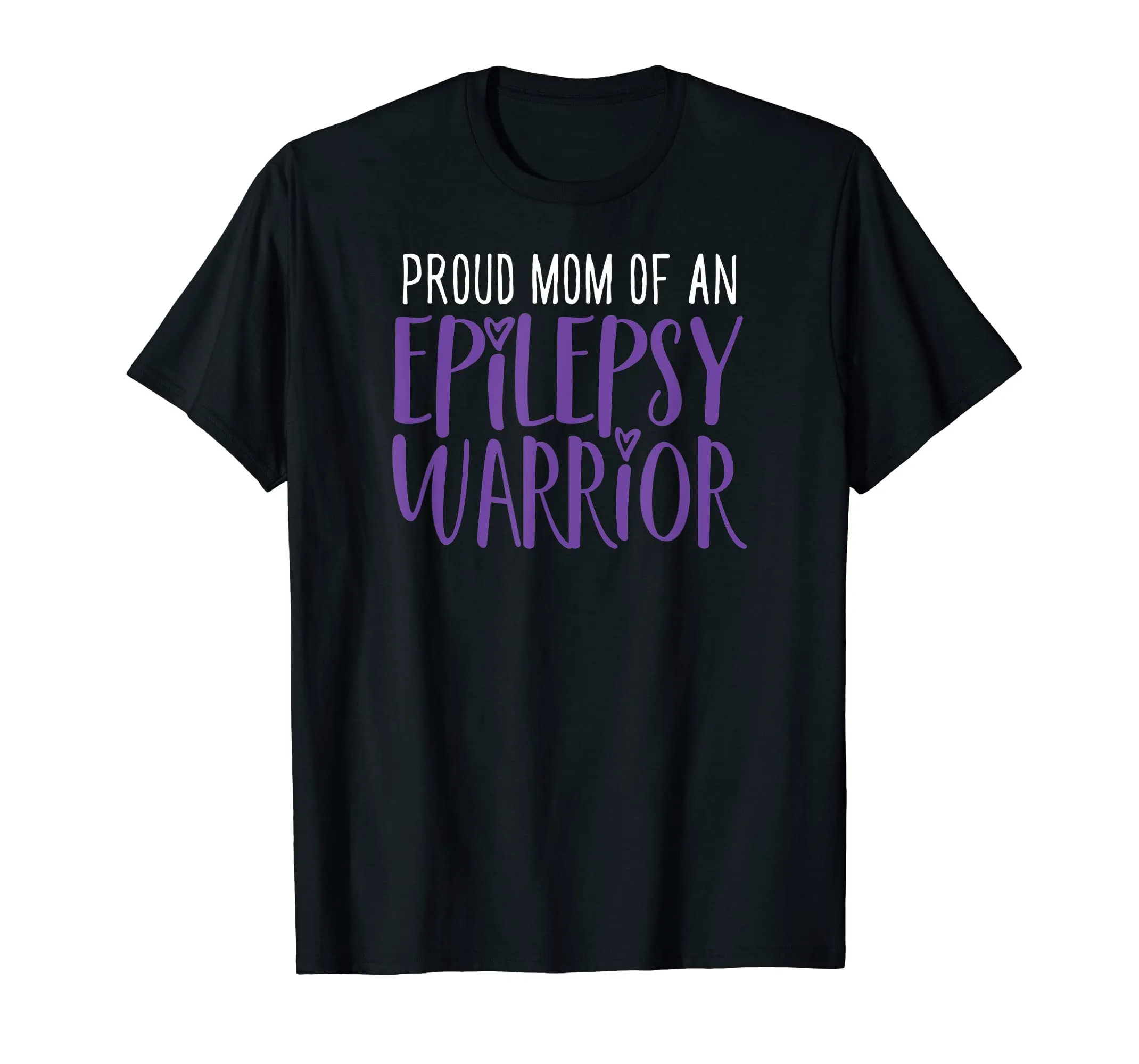 Proud Mom of Epilepsy Warrior T Shirt for Women Mother Funny