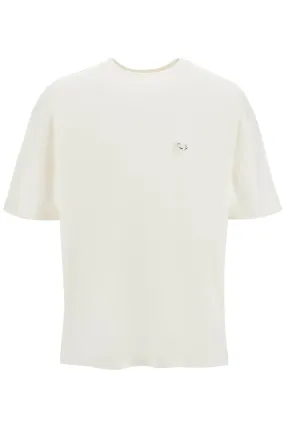 "oversized t-shirt 24F3TS0104274 OFF WHITE