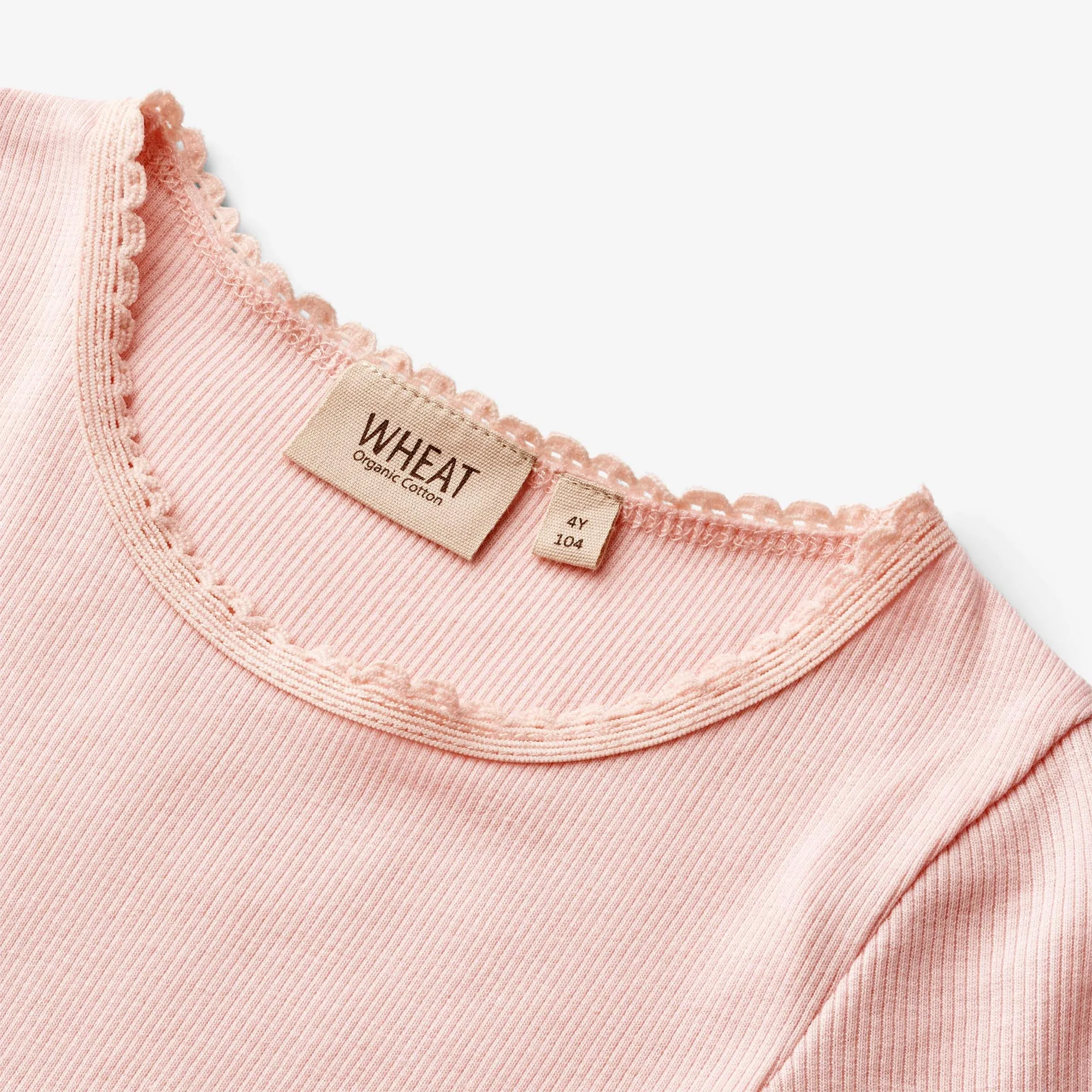 Rib T-Shirt S/S Katie - rose ballet